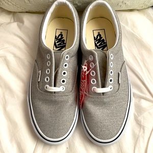 Brand new Metallic Gray Vans